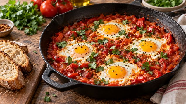 Как приготовить шакшуку